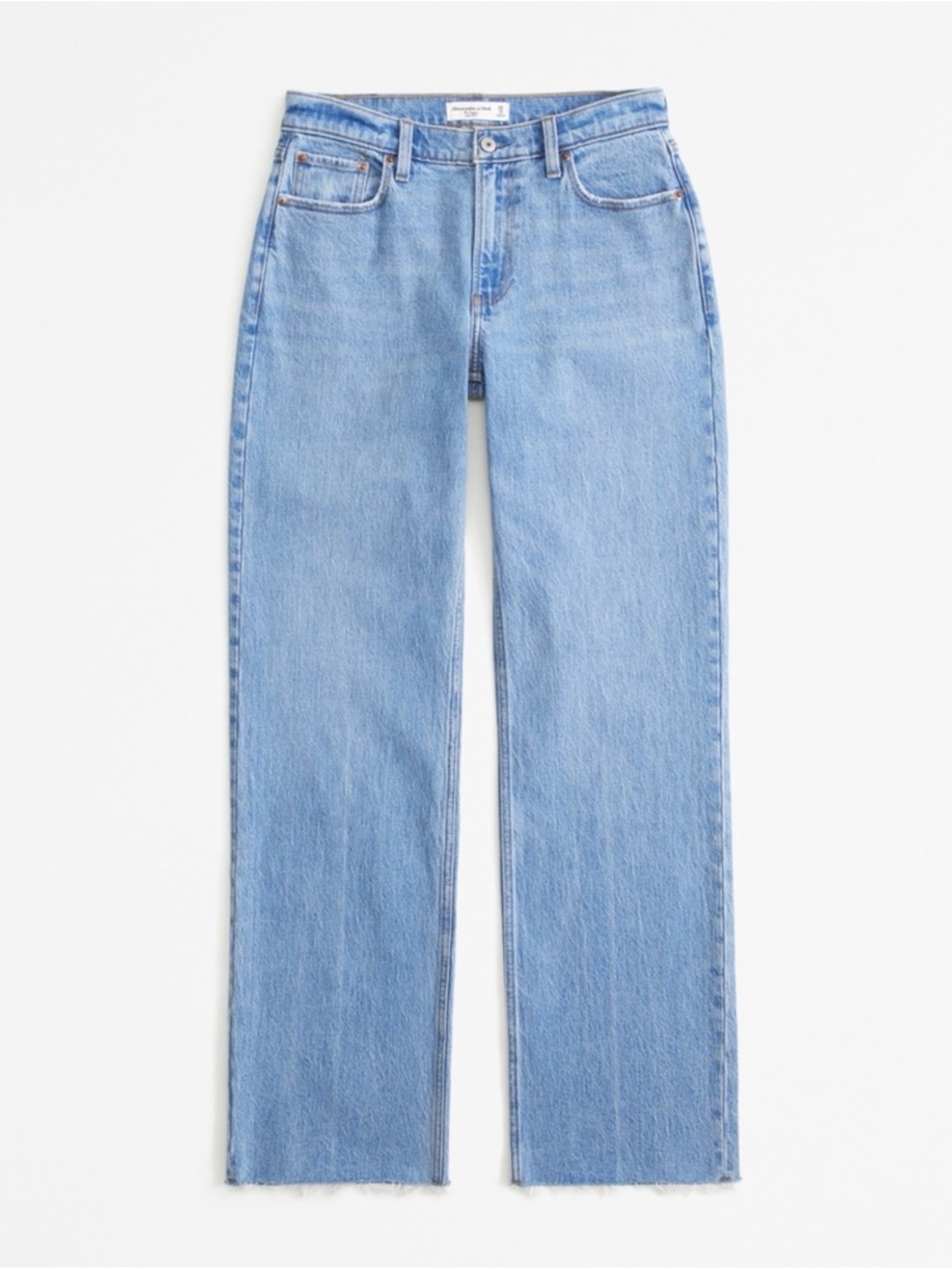 Abercrombie low rise baggy jean